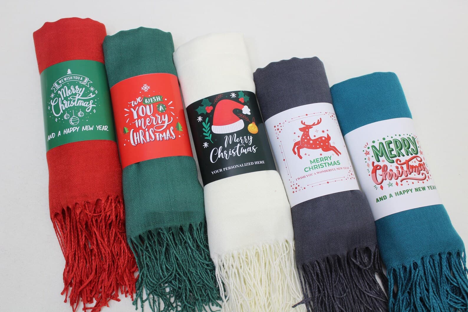 Christmas Pashmina Shawl Gift — handmade by Butterflyy Shop