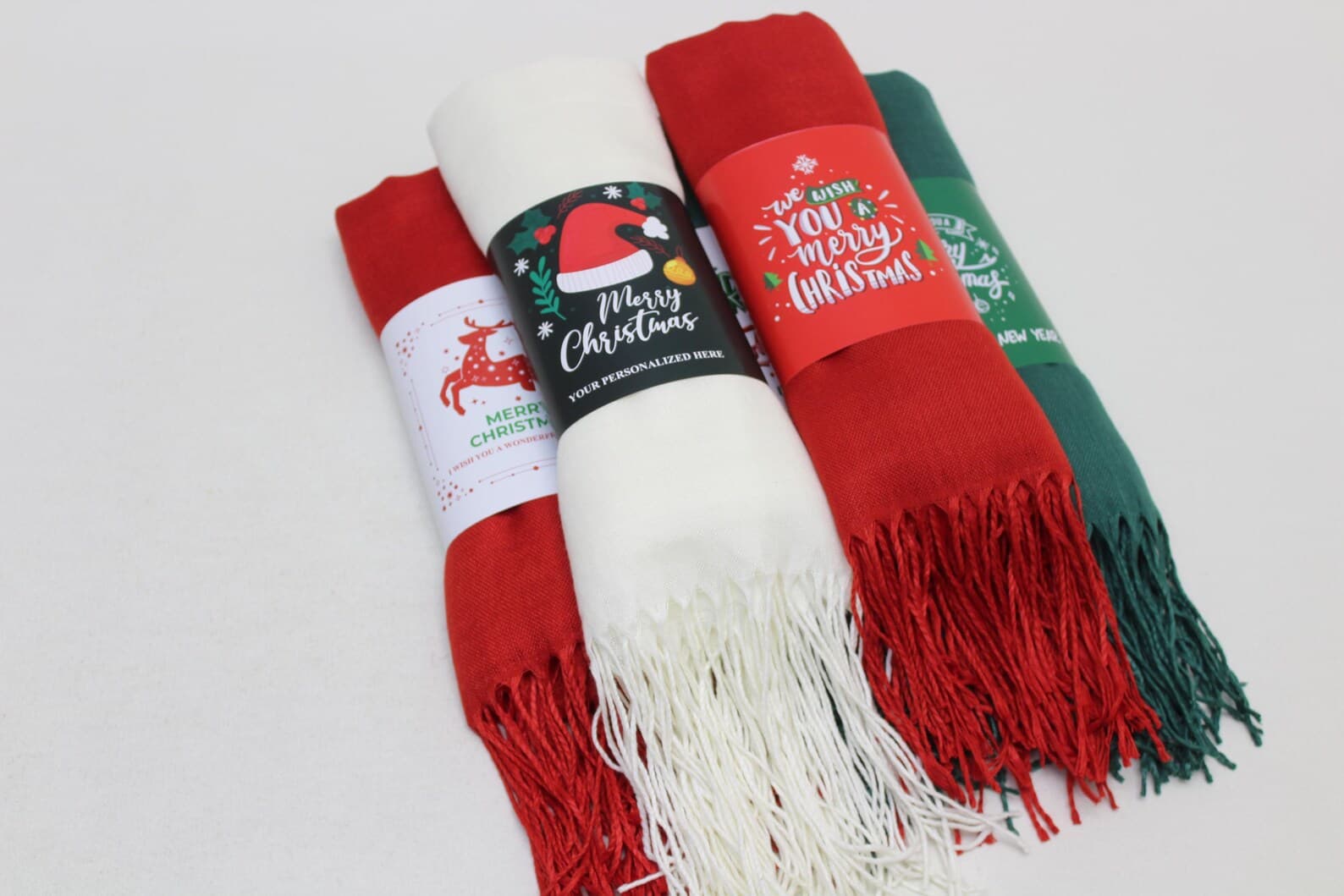 Christmas Pashmina Shawl Gift — handmade by Butterflyy Shop
