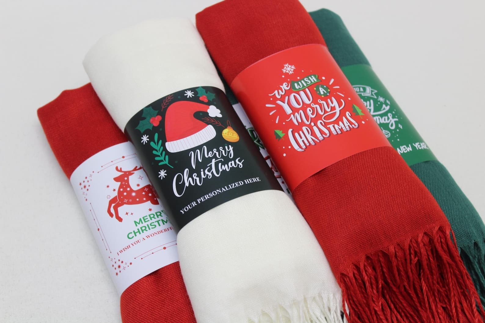 Christmas Pashmina Shawl Gift — handmade by Butterflyy Shop