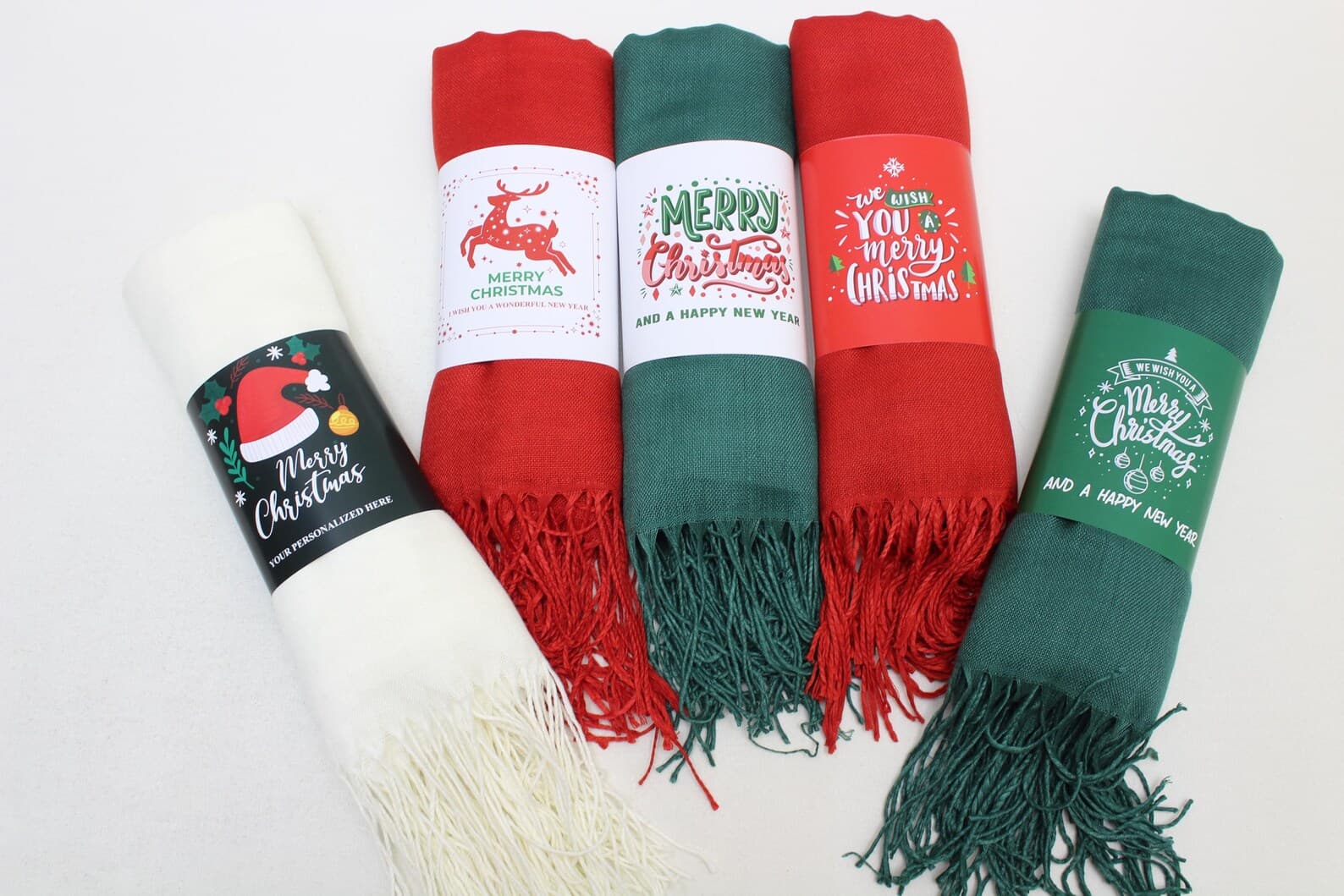 Christmas Pashmina Shawl Gift — handmade by Butterflyy Shop